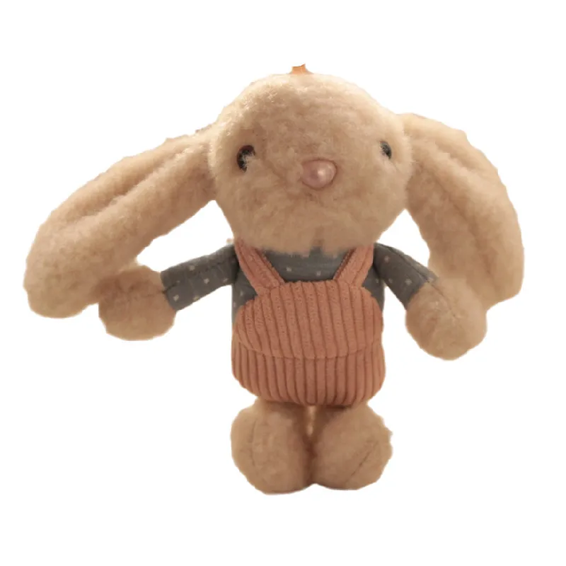 

Милый рюкзак с длинными ушками в виде кролика, школьный рюкзак, Маленькая подвеска, Женская Подарочная кукла