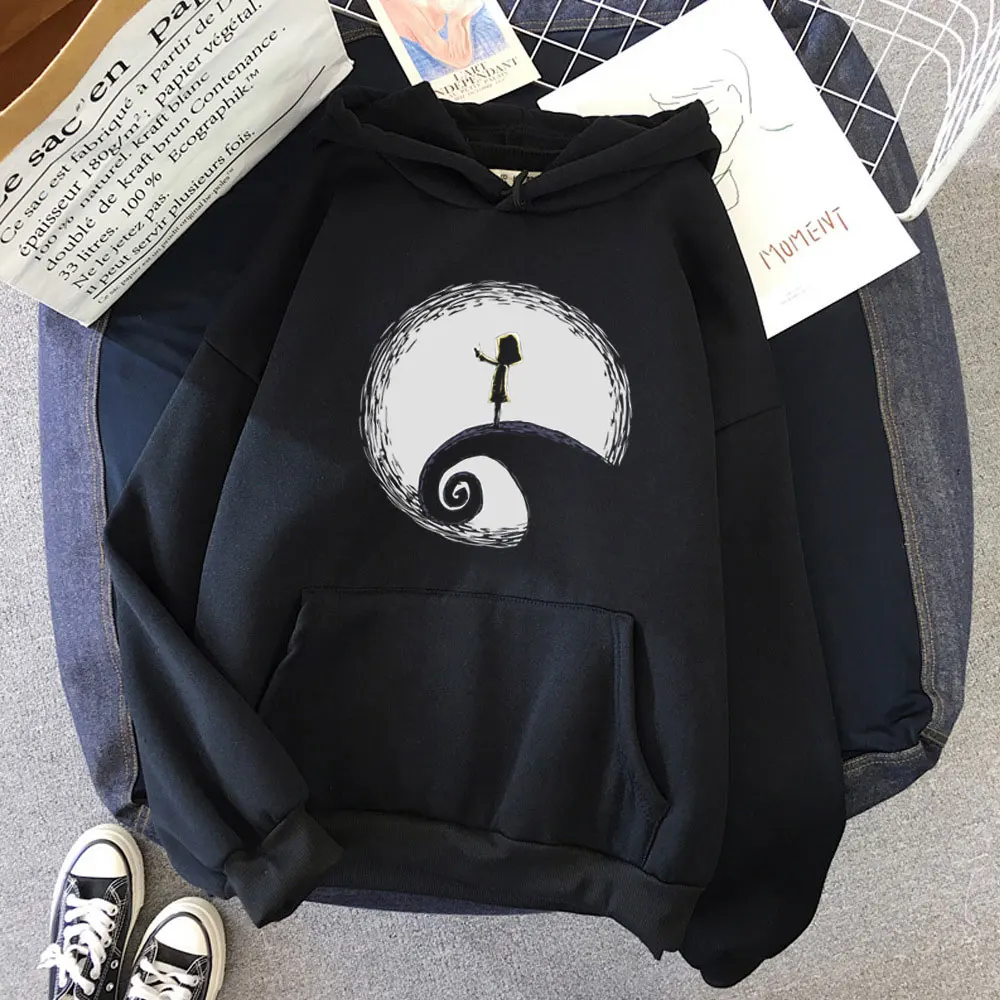 

Толстовка с капюшоном в стиле Харадзюку, Свитшот из чистого хлопка с рисунком комаров, пуловер, женская одежда в стиле хип-хоп с милым мультя...