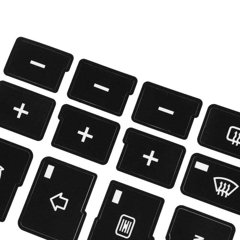 Для-A4 B6 B7 2000-2004 AC Кнопка климат-контроля ремонт наклейки стикер - купить по