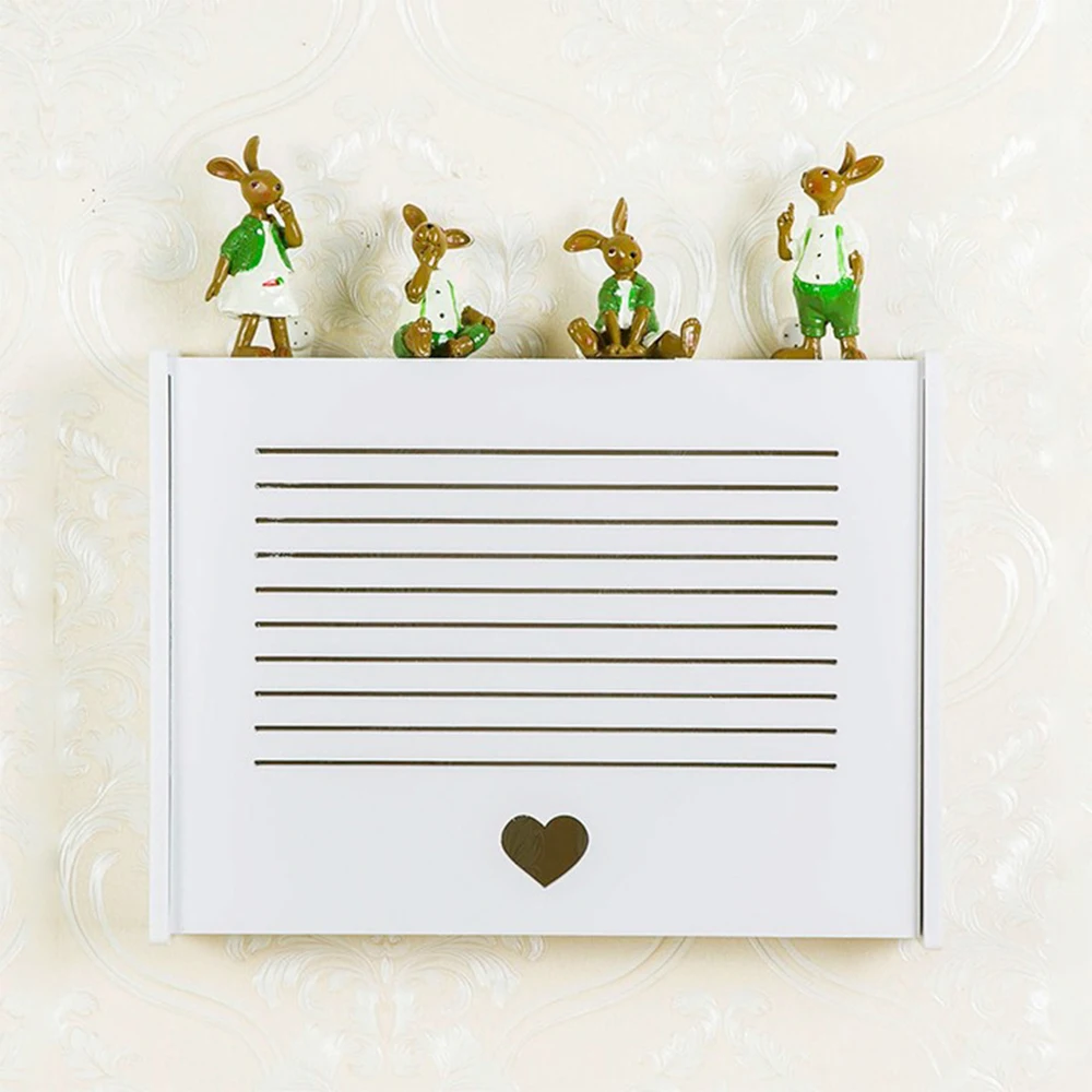 

Electric Meter Box Wall Ornament Punch-free Meter Box Decoration Nordic Style Hollow Frame Cover Home Decor Ornaments