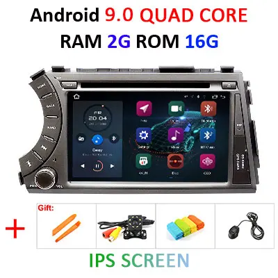 4G 64G 8 CORE 2 din Android 9,0 автомобильный dvd мультимедийный плеер gps Навигация Аудио для ssangyong Kyron Actyon Автомагнитола RDS obd2 dvr - Цвет: 9.0 2G 16G IPS