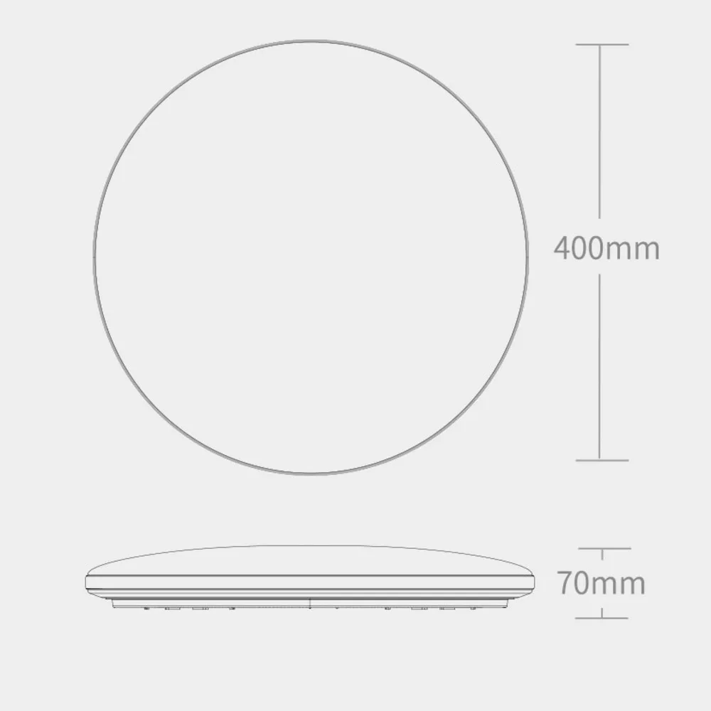 Обновленный двухсторонний Xiaomi Yeelight Light набор оптического волокна тонкий дизайн Mijia Smart APP XIOMI Mihome умный контроль для дома