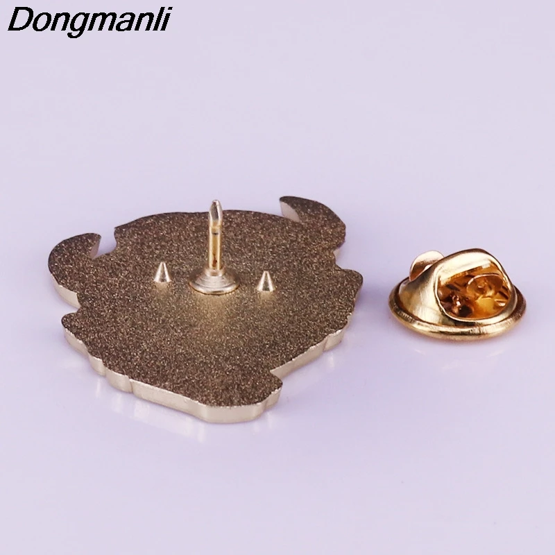 

P5619 Dongmanli Terror Japan Enamel Pins Brooches Women Men Backpack Bags Badge Fashion Lapel Jewelry Gifts