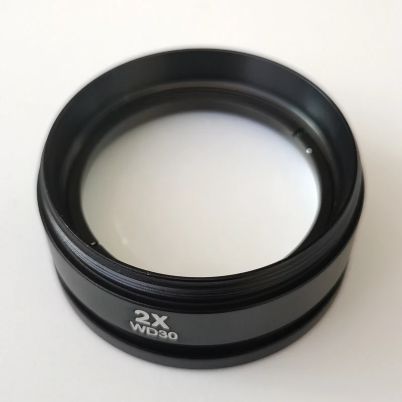 

0.5X 1.5X 2X Trinocular Stereoscopic Auxiliary Objective nifier, Used to Change Field of View