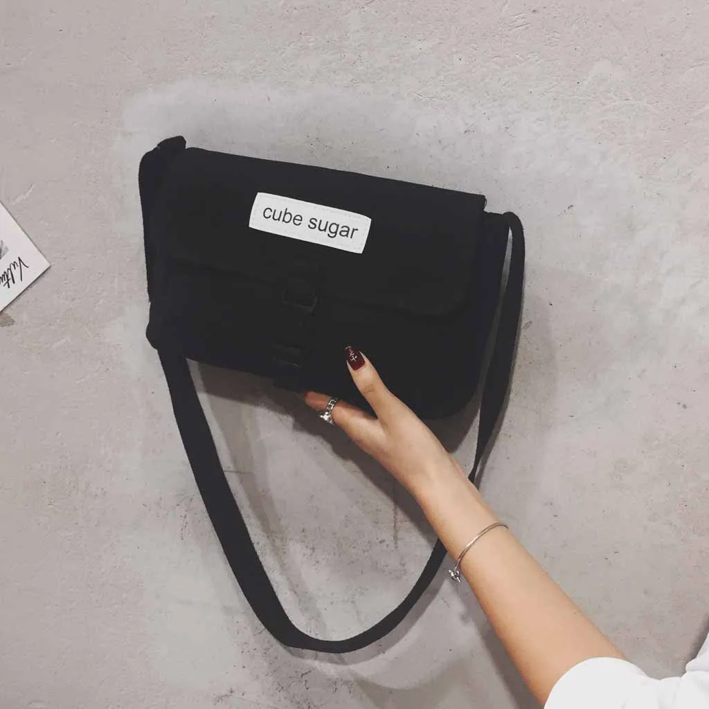 Женская сумка-мессенджер 2019 повседневная цветная Холщовая Сумка наплечная сумка