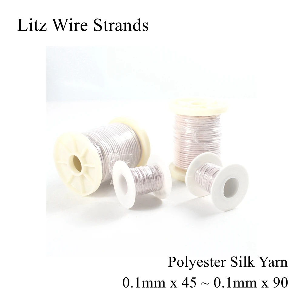 0 1mm x 45 48 50 60 64 70 80 90 Strand Litz медная проволока делится Кабельные нити Многожильная