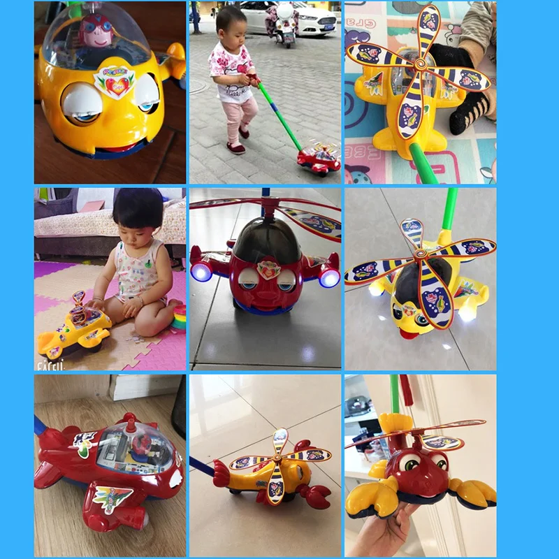 Детский вертолет самолёт игрушка ручной работы подарки Детские забавные большие