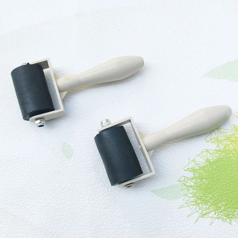 

3.5cm Engraving Roller Roller Clay Rubber Roller Ceramic Rolling Pin Modeling Tool Non-stick Roller Pin Punching Brake Marine Ar