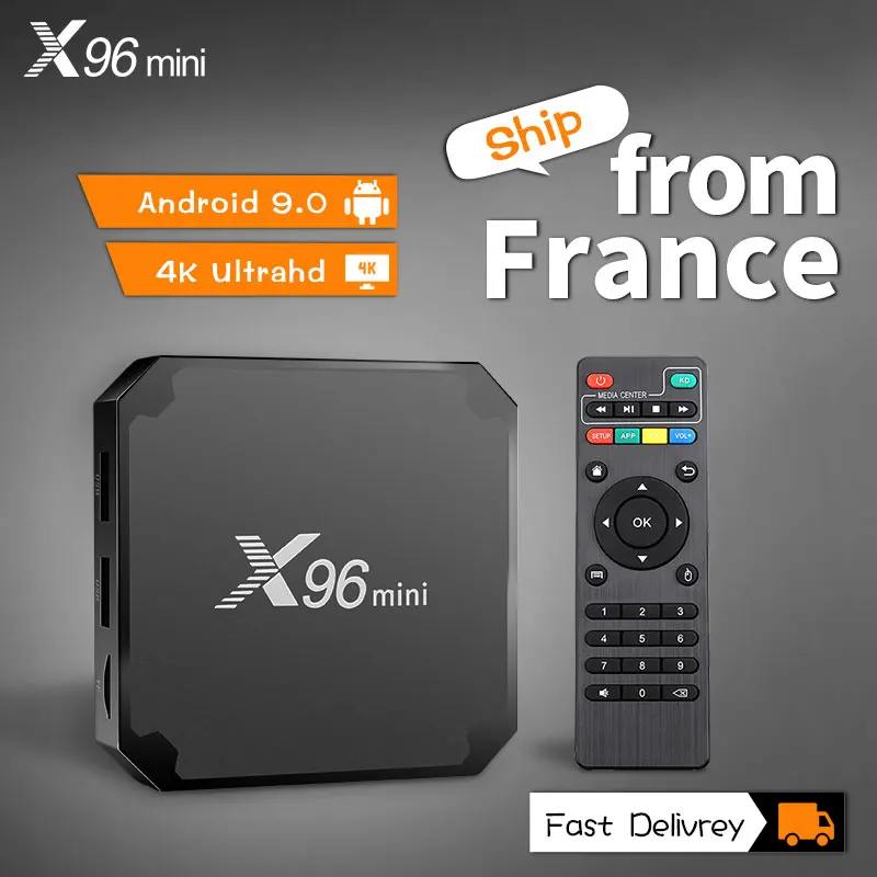 

X96 mini Smart TV Box Android 9.0 Amlogic S905W Quad Core 1G 8G 2G 16G x96mini Android TV Set Top Box 2.4G WiFi 4K Media Player