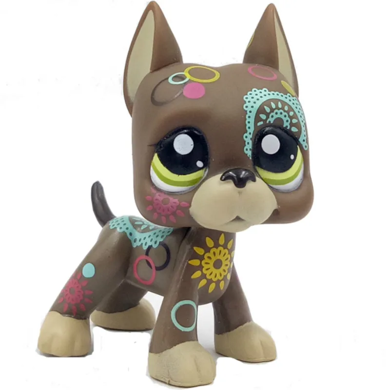 Лпс стоячки кошки собаки игрушки Lps кошка старый pet shop игрушка маленькая короткая шерсть котенок Гималайский котенок husky собака Спаниель колли great dane редкая коллекция фигурок - Цвет: 1439