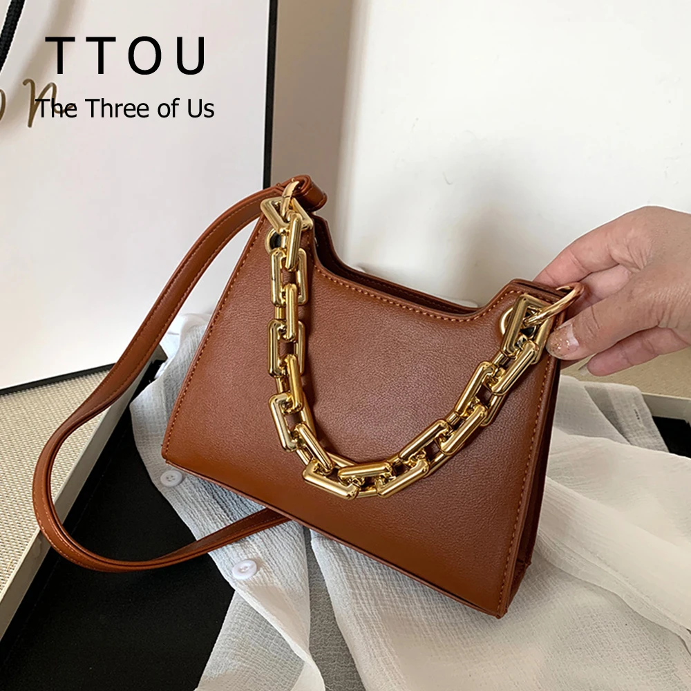 

Женская сумка через плечо, из искусственной кожи, с цепочкой