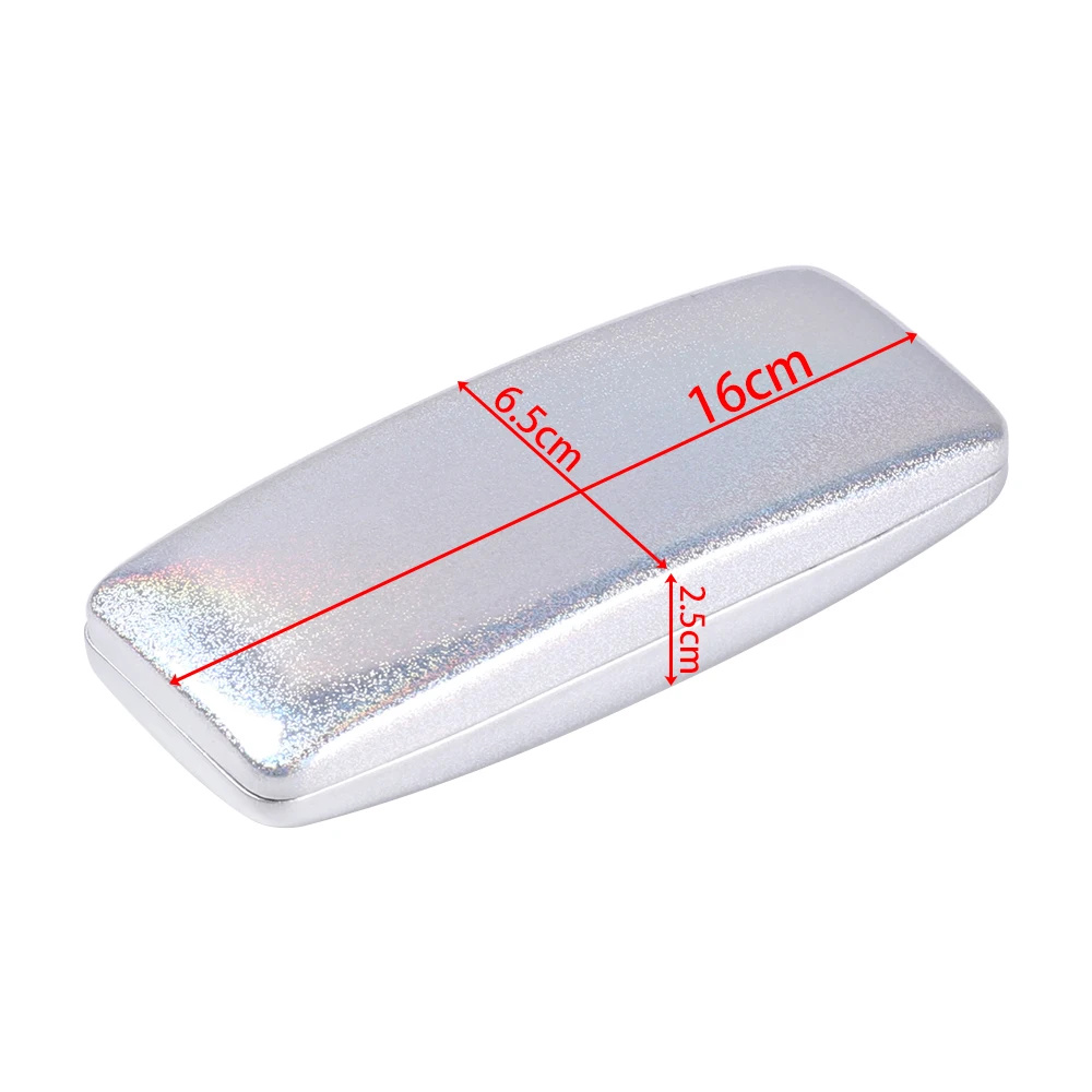 1Pc New Fashion Unisex Shiny Glasses Box Vintage Portable Fresh Eyeglasses Case Travel Sunglasses Accessories | Аксессуары для