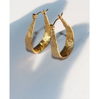 earrings for women 2021 piercing geometric jewelry woman hoop earring gold plated filled bijouterie female hoops fashion piercin