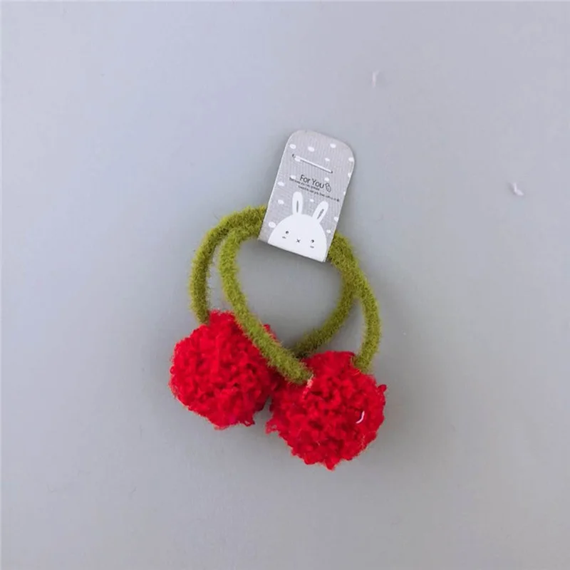 Эластичные резинки для волос карамельного цвета в Корейском стиле 2 шт. милые