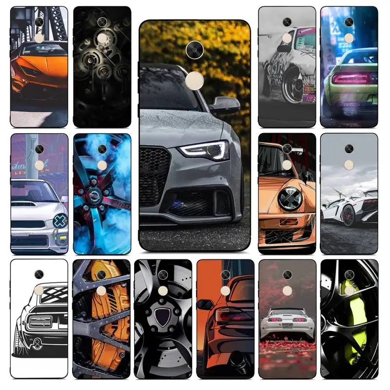 

YNDFCNB Car Men Phone Case for RedMi note 4 5 7 8 9 pro 8T 5A 4X case