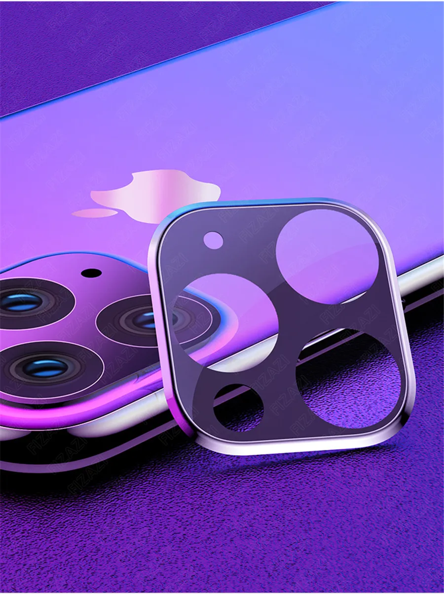 Чехол для задней камеры для iPhone 11 Pro Max камера из закаленного стекла для Iphone 11 Защитная металлическая задняя крышка для объектива защитный чехол