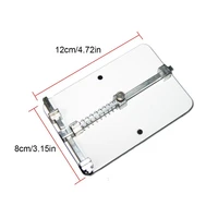 stainless steel fixture motherboard pcb holder for mobile phone board repair tool hand tool set 812cm