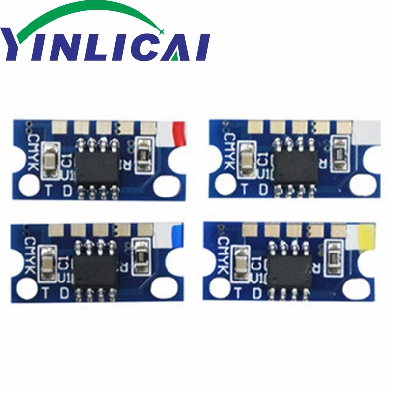 

8PCS universal TN213 TN214 TN314 Toner Chip for konica Minolta Bizhub C200 C203 C253 C353 C 200 203 253 cartridge reset