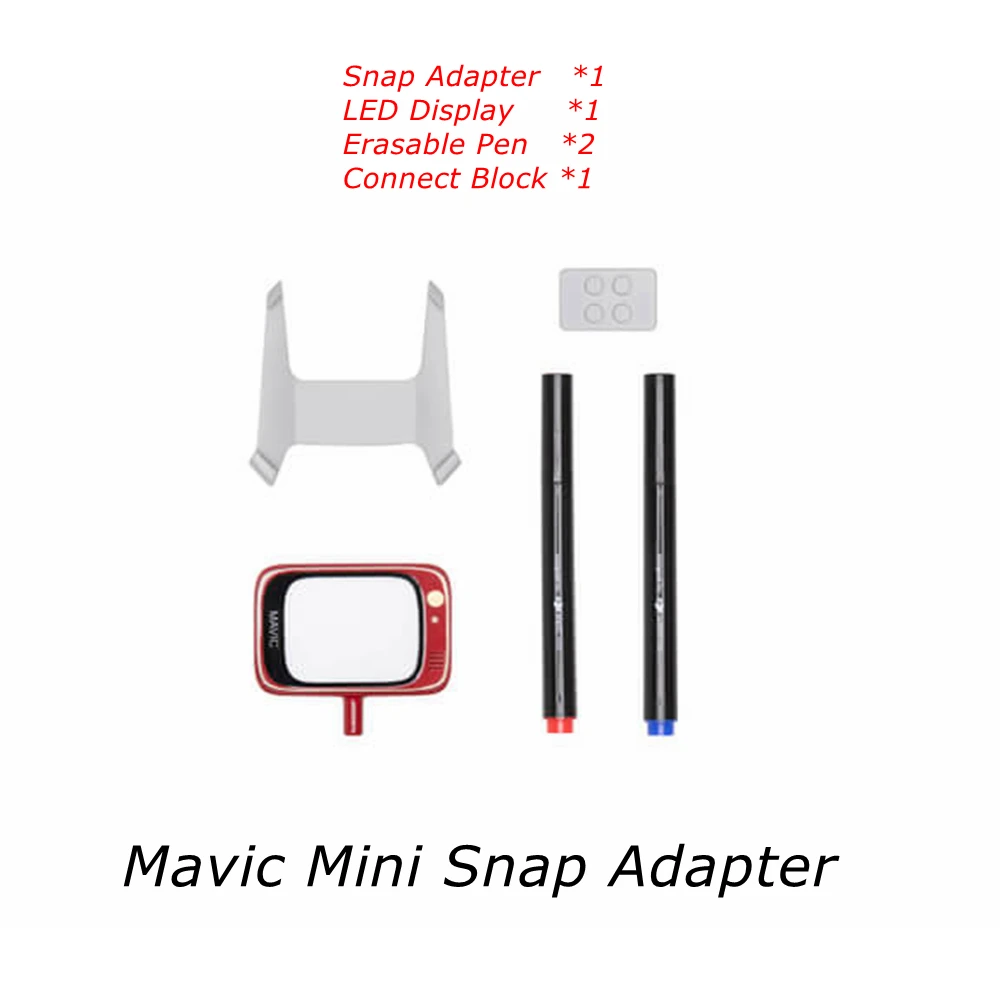 Адаптер с защелкой подключение держатель разъем светодиодный дисплей для DJI Mavic