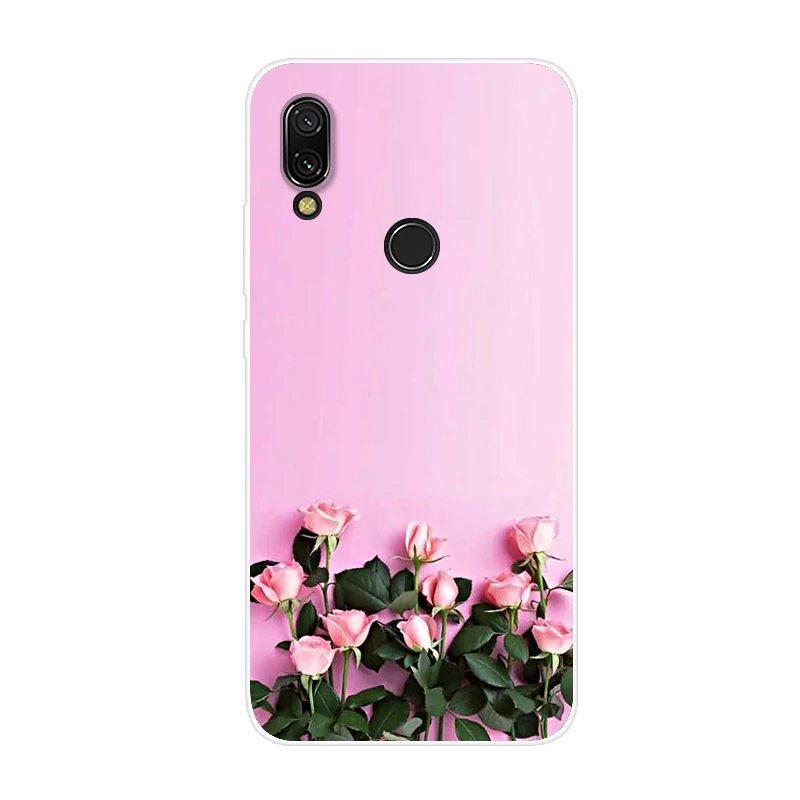 55 Чехол Redmi 7 для Xiaomi Redmi 7, мягкий, симпатичный, из ТПУ, задняя крышка Fundas для Xiomi Redmi7, силиконовый чехол для телефона s Hoesje, тонкий Чехол - Цвет: 55