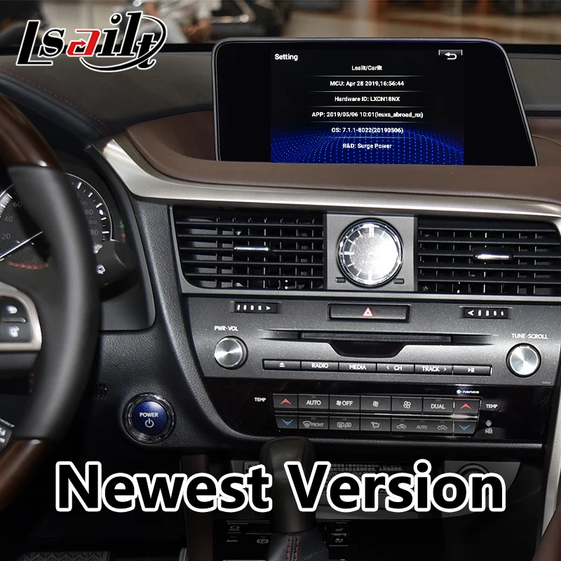 Lsailt Android 7,1 gps навигация видео интерфейс для Lexus RX350 RX450h RX200t 2009-2012 с поддержкой Android Авто/carplay