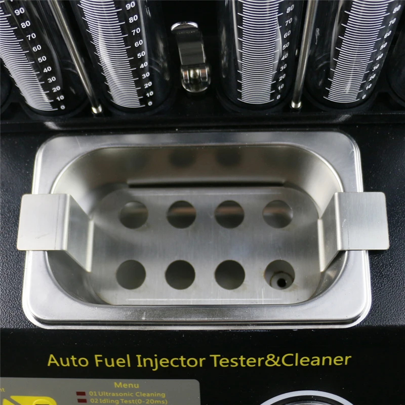 

CT200 gasonline 6/4 cylinder Car Motorcycle Auto Ultrasonic Injector Cleaning Tester machine 220/110V Better than Launch CNC602A