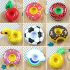 Набор сидений в виде лебедя и единорога, надувные игрушки для купания в форме чашки-колы, держатель для телефона, для напитков, для вечеринки, плавательные летние игрушки DS19