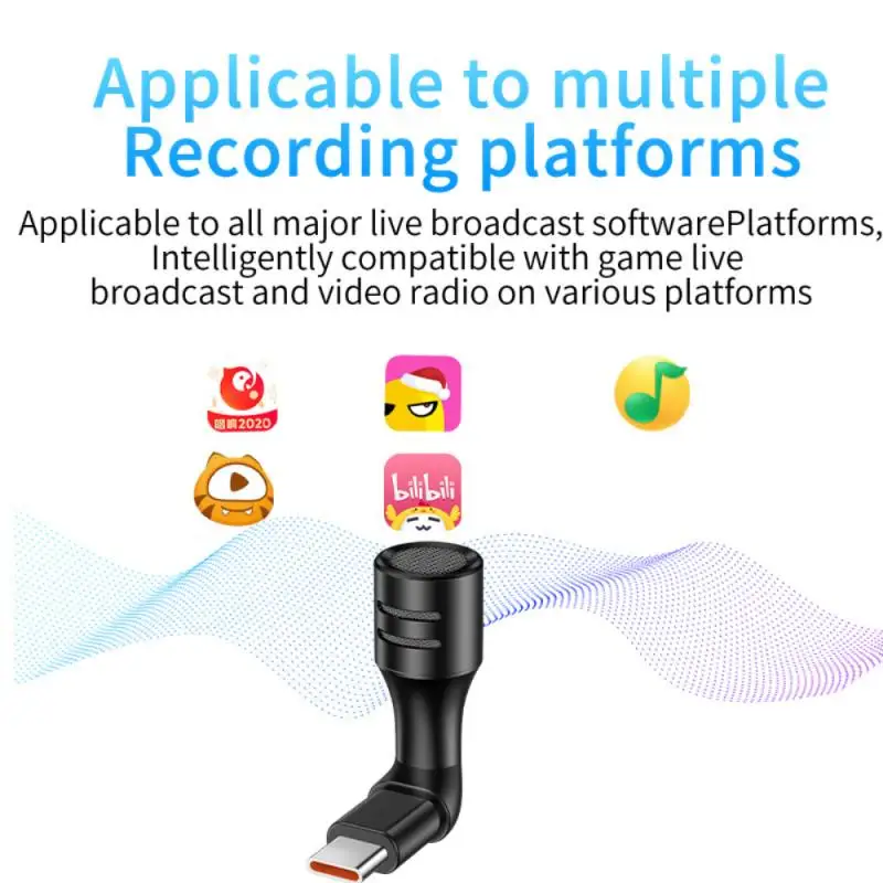 microphone for mobile phone in line microphone mobile phone photography recording noise reduction microphone mobile phone parts free global shipping