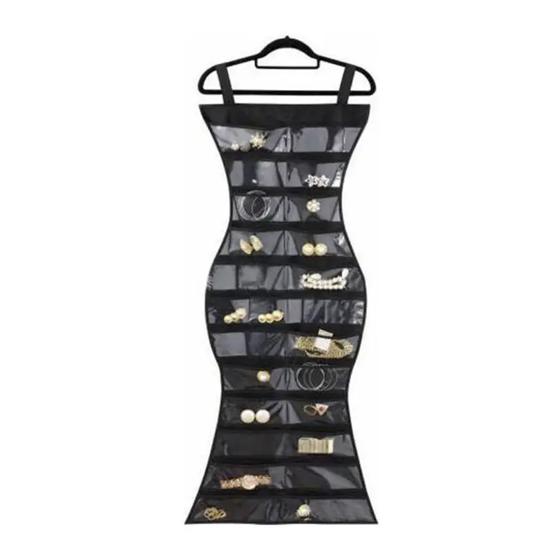 Органайзер для ювелирных изделий 24 кармана и 16 петель | Украшения аксессуары