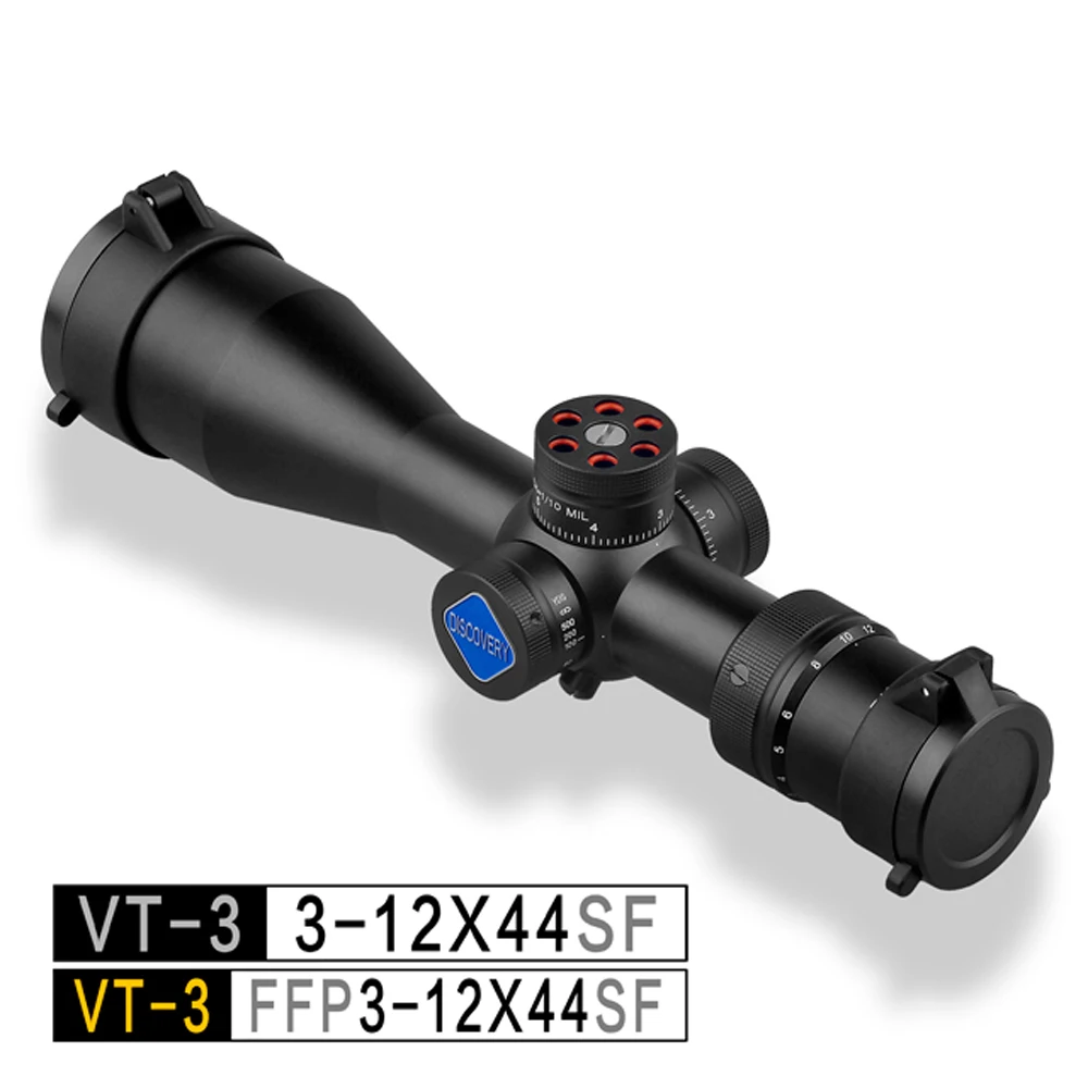 Самый легкий и легкий оптический прицел VT-3 3-12 X44 SF