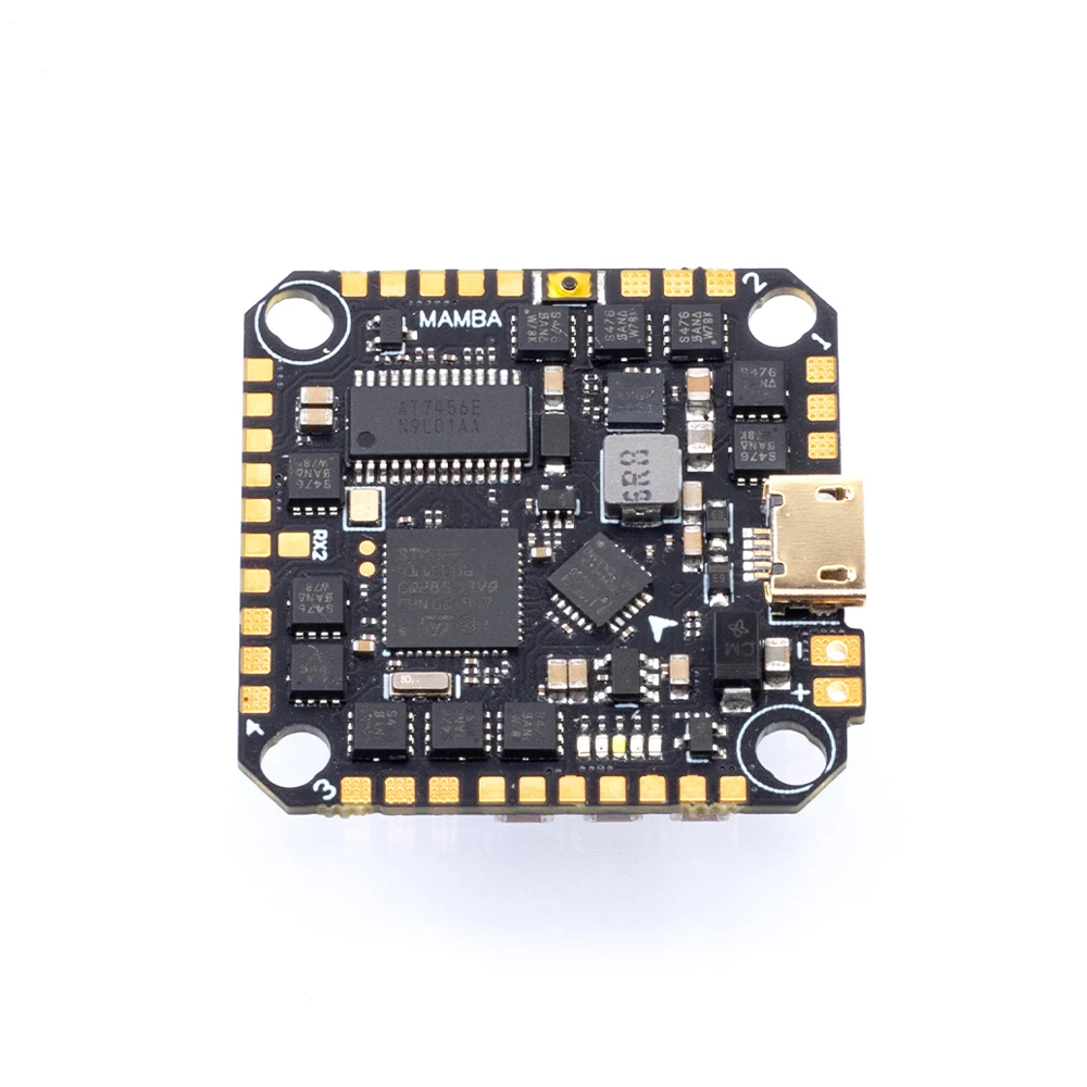 Контроллер полета Diatone Mamba F411AIO BlheliS 25A ESC DSHOT600 4S для FPV дрона | Игрушки и хобби