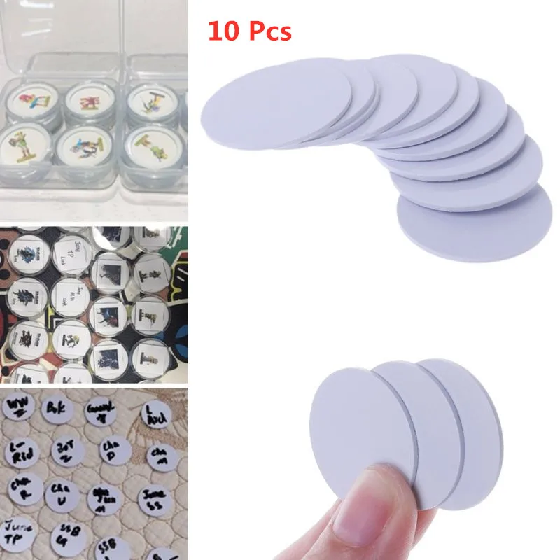 

10 шт. Ntag215 NFC бирки для телефонов, самоклеющиеся этикетки, RFID бирка 25 мм, поддержка смартфонов с функцией NFC