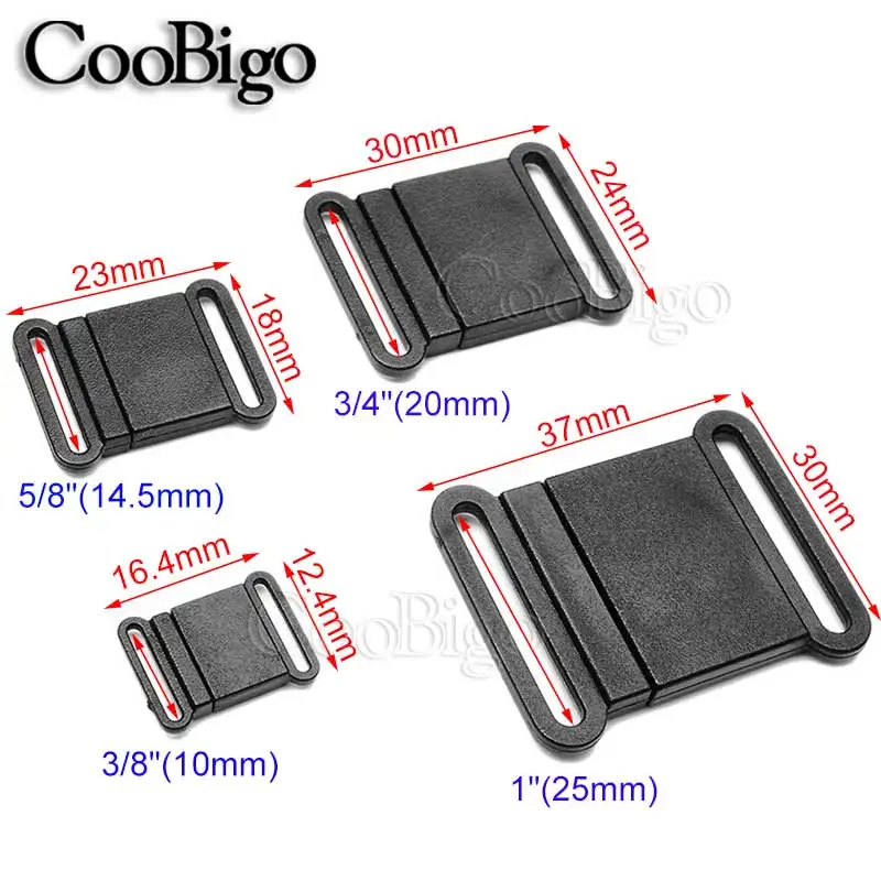 10 шт. ремешки для бюстгальтера 3/8 дюйма 5/8 3/4 1 дюйм|cat buckle|breakaway cat collar bucklesplastic breakaway