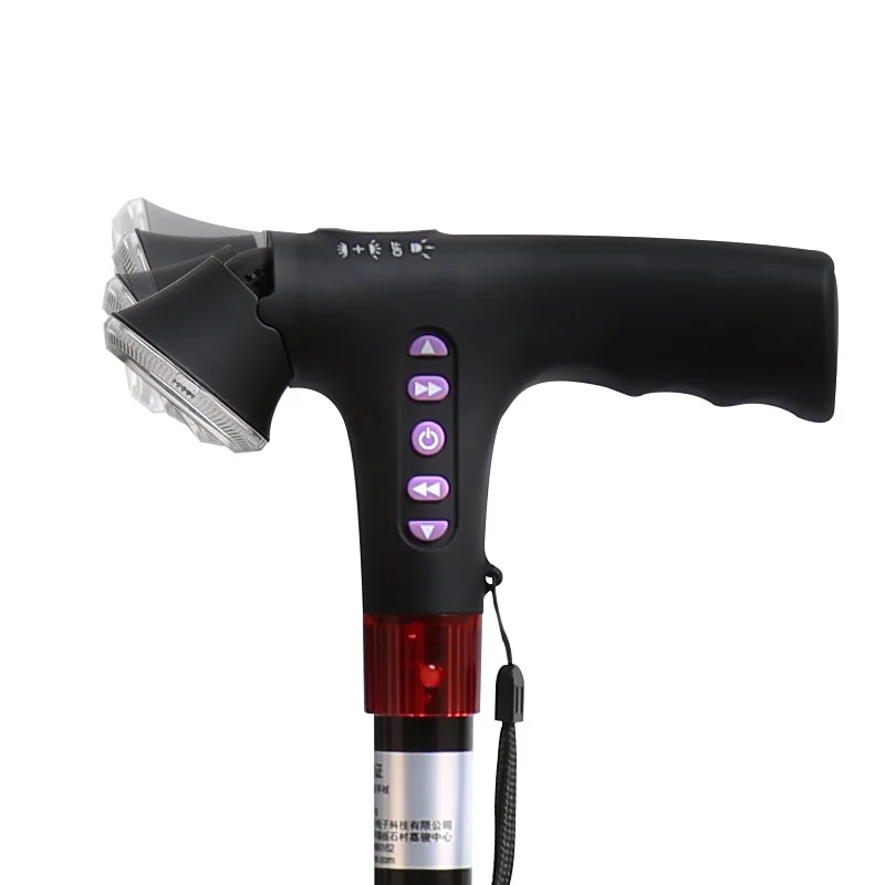 

Intelligent walking stick multifunctional radio four-legged walking stick aluminum alloy walking stick for the elderly