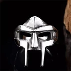 Мужское кольцо в стиле ретро, серебристое кольцо в стиле панк, хип-хоп, рэпер, рок, для выпускного, повседневный подарок