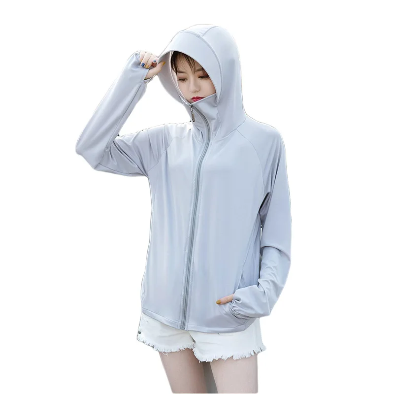 

Cycling Thin jacket Women Sun Protection UV Protection Summer Outdoor Sunscreen Windbreaker Long Sleeve Clothing Coat Female