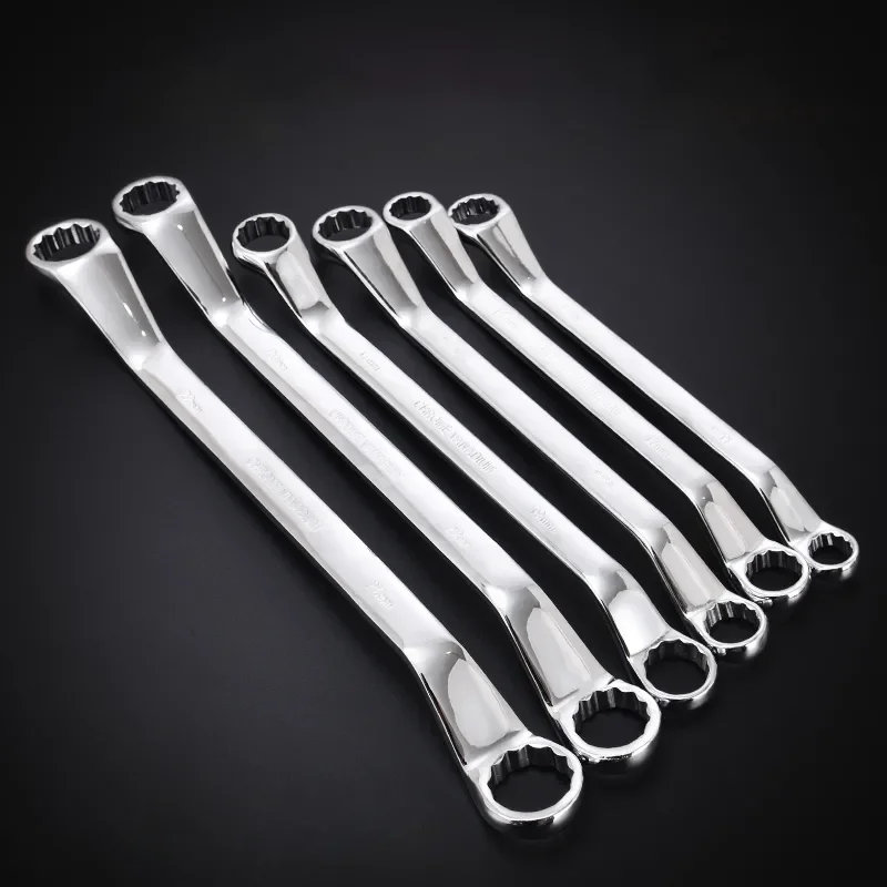

1pcs 6x7-30x32mm Double Ring Spanner Set Ratchet Wrench Set for Installation / Maintenance