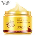 Horec крем для ног скраб кремовое увлажняющее Отбеливание Крем забота о ногах, отшелушивание анти-сухой скраб нестареющий уход за кожей