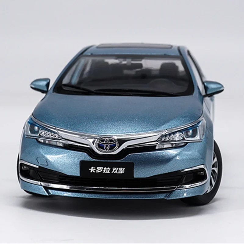 Оригинальная Заводская Подлинная модель автомобиля 1:18 TOYOTA COROLLA с двумя майорами