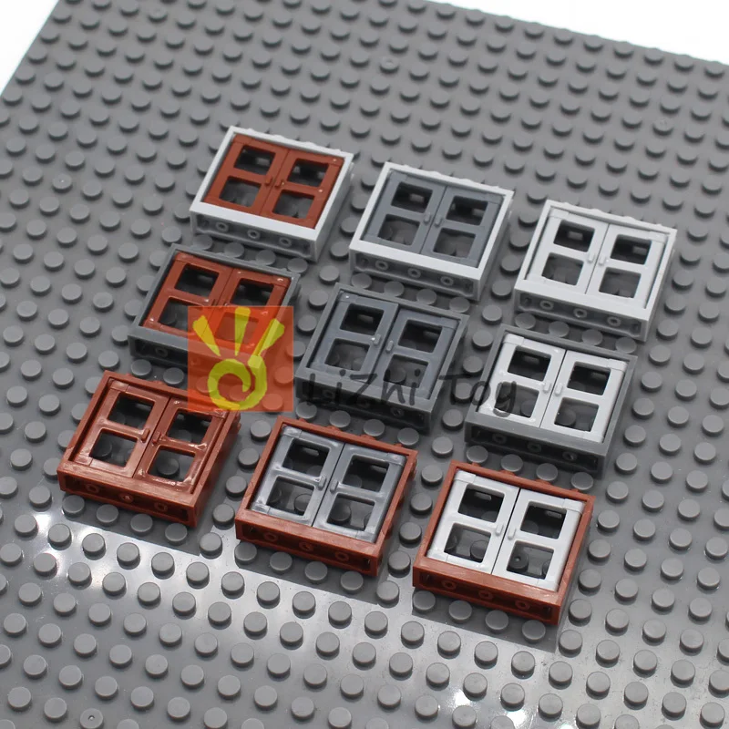 Кубики MOC 60594 Window 1x4x3 интеллектуальный блок сделай сам совместимый со всеми