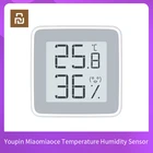 Оригинальный датчик температуры и влажности Xiaomi Miaomiaoce с ЖК-экраном, цифровой гигрометр, датчик монитора, домашний термометр для здоровья