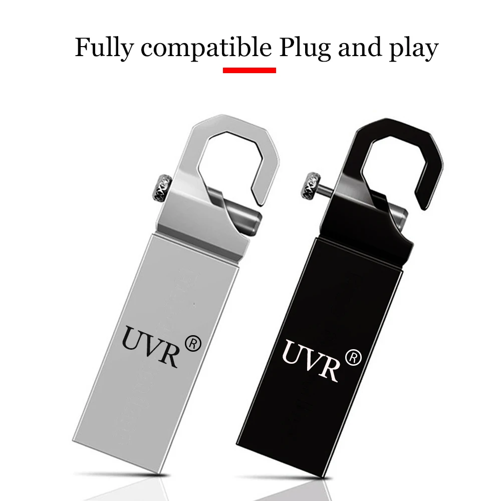High Speed Metal USB Flash Drive 32GB pendrive 128GB 64GB 16GB 8GB pen drive 2.0 flash Memory stick Key cle usb Free Custom Logo