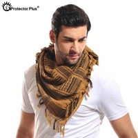 protector plus airsoft military hunting shemagh thicken muslim hijab multifunction tactical scarf shawl arabic keffiyeh scarves