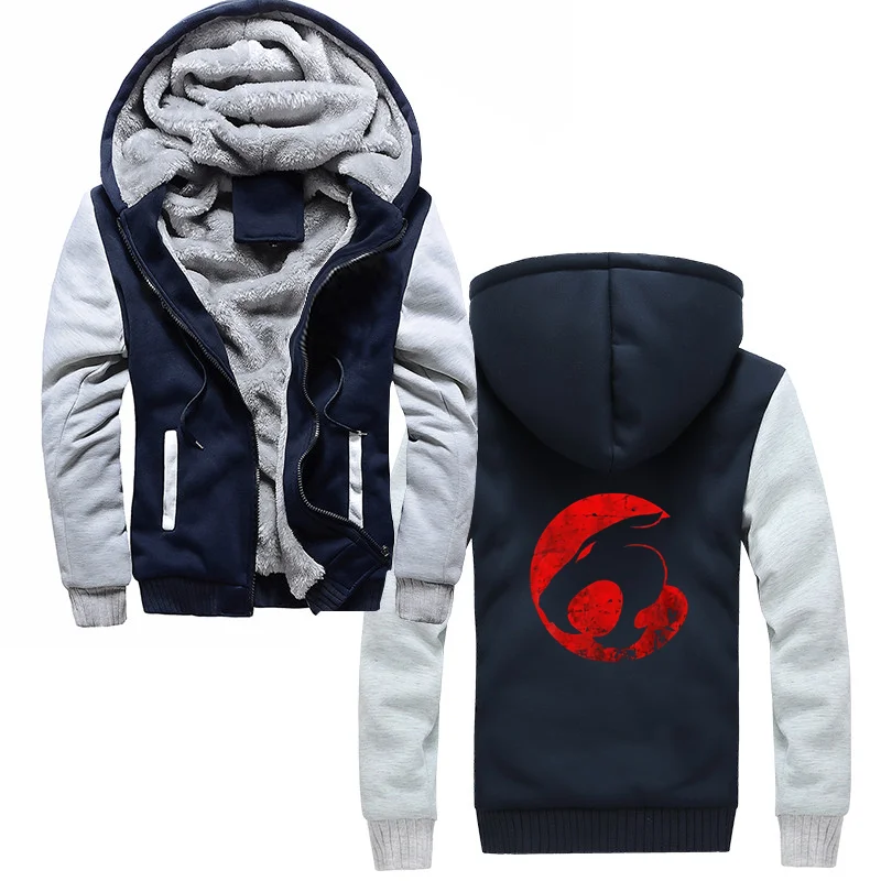 

Thunder Cats Hoodie Thundercats Lion Cat Thunder Cartoon Anime Men Thicken Hooded Hoodies Sweatshirt Streetwear Coat Harajuku