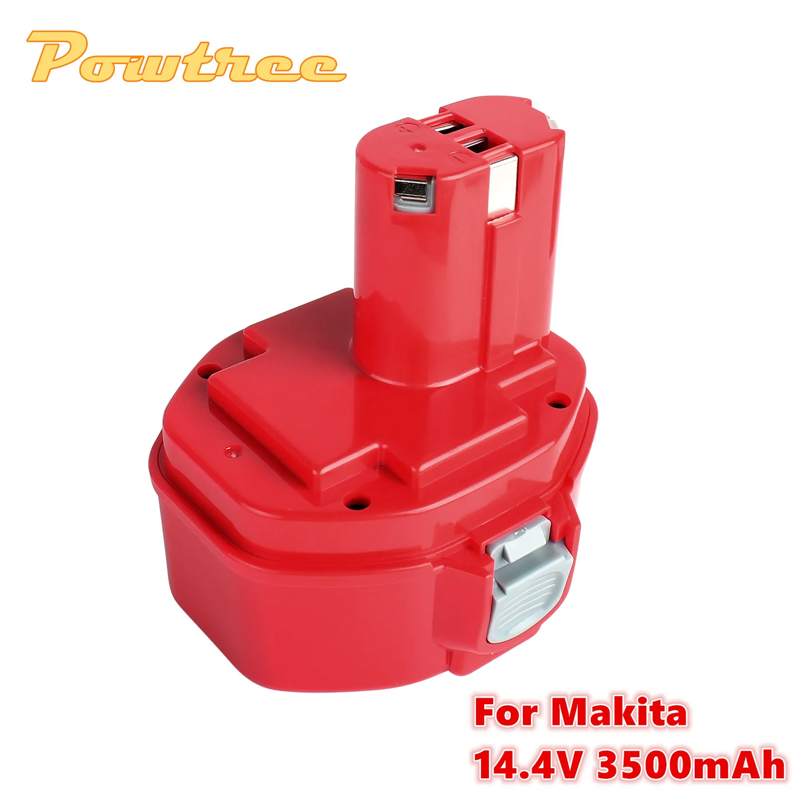 

Powtree For Makita 3.5Ah 14.4V 3500mAh Ni MH Rechargeable Battery Power Tools Bateria PA14 1422 1420 192600-1 6281D 6280D