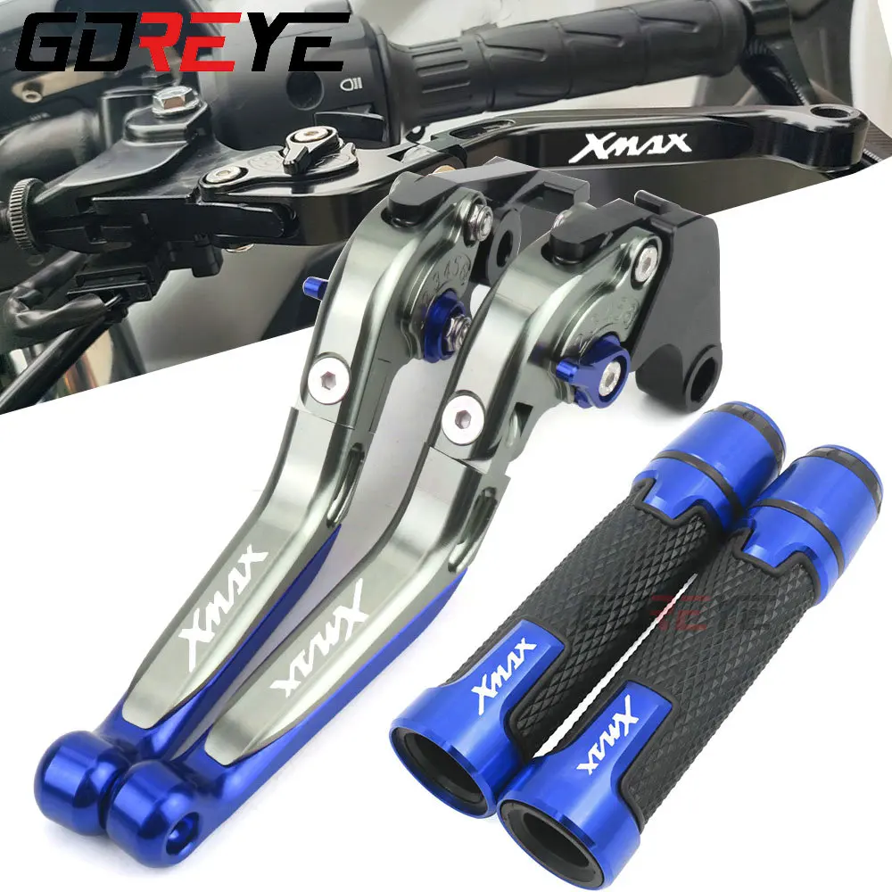 

Для YAMAHA XMAX 125/200/250/300/400 2014 2015 2016 2017 2018 2019 мотоциклетные скутеры ручные рукоятки тормозные рычаги сцепление