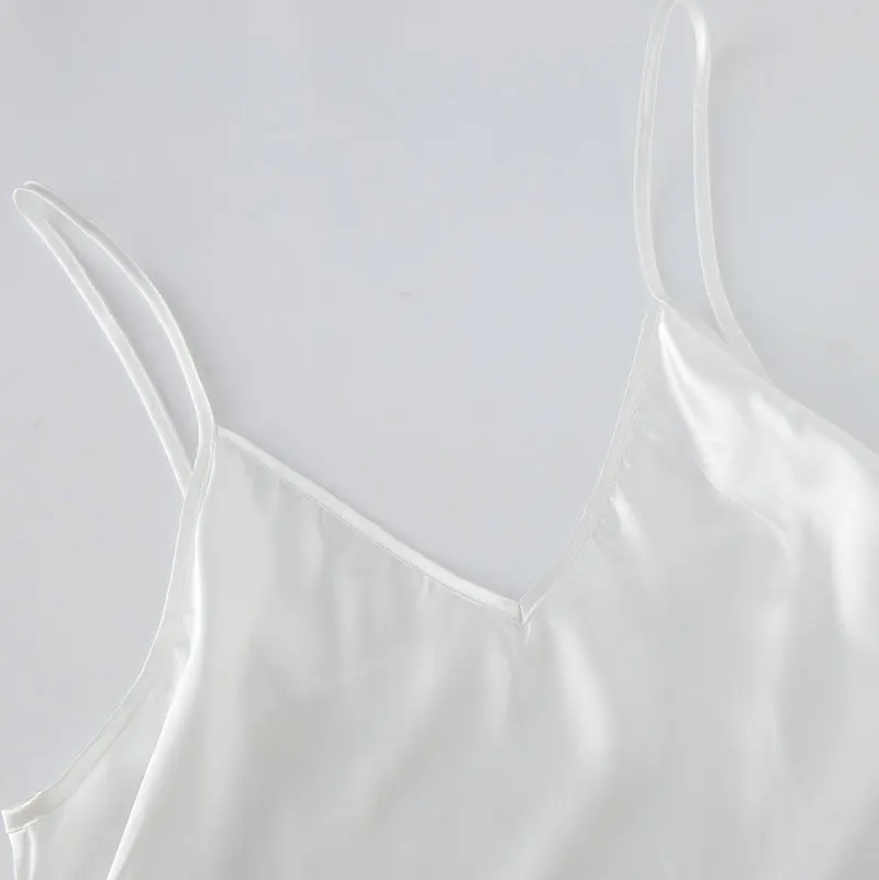 Женское шелковое кружевное платье Owiter белое длинное свадебное невесты для сна