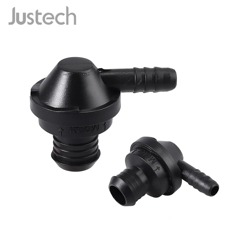 Justech шланг один способ вентиляционный клапан для audi vw skoda Seat 030103175B черный Сапун