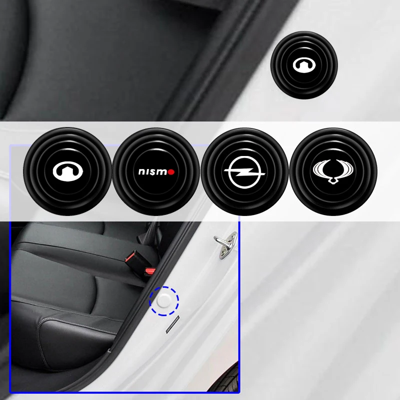 

Shock Stickers Absorber Car Door Auto Soundproof Buffer Pier for Mitsubishi ASX Lancer Pajero Outlander L200 EVO Lancer EX