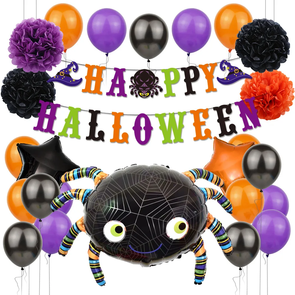

Halloween Decorations Kit halloween Foil Balloon for Halloween Party Decoration